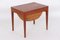 Tavolo da cucito con dettagli di Severin Hansen per Haslev Møbelsnedkeri, anni '60, Immagine 2