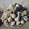 Early 20th Century Stone Garden Vases, Set of 2 2