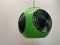 Vintage Ufo Ceiling Lamp in Green Plastic and with Black Grids from Massive Lighting, 1970s 6