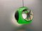 Vintage Ufo Ceiling Lamp in Green Plastic and with Black Grids from Massive Lighting, 1970s 19