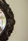 Antique Victorian Carved Oak Wall Mirror, 1880s 4