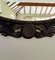 Antique Victorian Carved Oak Wall Mirror, 1880s, Image 3
