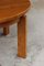 Brutalist Dining Table in Elm, 1980s, Image 8