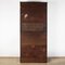 Mahogany 5-Section Book Case from Globe Wernicke 9