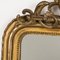 Espejo de madera dorada del siglo XIX, Imagen 4