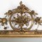 Large 19th Century Louis Philippe Mirror with Ornate Flower Crest, Image 3