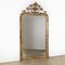 Large 19th Century Louis Philippe Mirror with Ornate Flower Crest 2