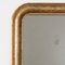 Narrow 19th Century Louis Philippe Mirror with Flowers, Image 3