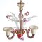 Small Venetian Handblown Murano Chandelier 2