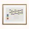 Waldo Balart, Geometric Composition, Lithograph, Framed 1