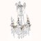Small French 6-Light Chandelier in Crystal 6
