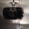 Mirrored Glass Globe Pendant Lamps, 1960s, Set of 3 2