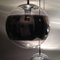 Mirrored Glass Globe Pendant Lamps, 1960s, Set of 3, Image 2