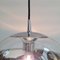 Mirrored Glass Globe Pendant Lamps, 1960s, Set of 3, Image 3