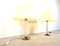 Vintage Large Acrylic Table Lamps, 1970s, Set of 2 3