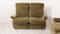 Vintage Modular Sofa Elements in Moss Green, 1970s, Set of 6 5