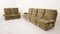 Vintage Modular Sofa Elements in Moss Green, 1970s, Set of 6 1