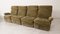 Vintage Modular Sofa Elements in Moss Green, 1970s, Set of 6 9