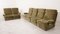Vintage Modular Sofa Elements in Moss Green, 1970s, Set of 6 13