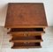 Burr Walnut Bedside Drawers, 1930s, Image 7