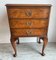 Burr Walnut Bedside Drawers, 1930s, Image 1