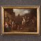 Italian Artist, Bambocciante Scene, 17th Century, Oil on Canvas, Framed, Image 1