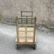 French Industrial Trolley in Steel and Wood, 1950, Image 13
