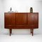 Danish Teak Highboard by E.W. Bach for Sejling Skabe, 1960s 2