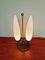 Large Table Lamp in Brass and White Opaline, 1960s 5