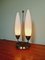 Large Table Lamp in Brass and White Opaline, 1960s 10