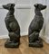 Large Sculptural Greyhound Dogs, 1960s, Set of 2 1