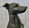 Perros galgos esculturales grandes, años 60. Juego de 2, Imagen 5