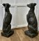 Perros galgos esculturales grandes, años 60. Juego de 2, Imagen 3