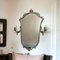Large Italian Tole Mirrored Sconce, 1950s 2