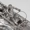 Calamaio a forma di slittino placcato in argento di Kayser, Germania, XX secolo, anni '20, Immagine 8