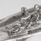 20th Century German Silver Plated Toboggan Shaped Inkwell from Kayser, 1920s 3