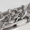 20th Century German Silver Plated Toboggan Shaped Inkwell from Kayser, 1920s, Image 4
