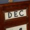 Calendario perpetuo da scrivania in mogano, anni '30, Immagine 11