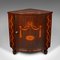 Dutch Tambour Corner Cabinet in Walnut, 1800s, Image 2