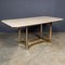 Vintage 20th Century Italian Travertine & Gold Dining Table by Alessandro Albrizzi, 1970s, Image 12
