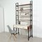Vintage Bookcase with Desk, Italy, 1960s, Image 4