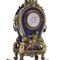 Horloge 19ème Siècle en Argent et Lapis Lazuli, Vienne, 1890s 3