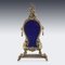 Horloge 19ème Siècle en Argent et Lapis Lazuli, Vienne, 1890s 5