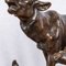 Prosper Lecourtier, Stag & Doe, 19th Century, Bronze 19