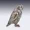 20th Century German Silver Owl Figure from Hanau, 1920 20