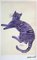 Andy Warhol, Lunar Cat, Offset Lithograph, 1960s, Image 1