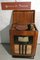 Radio móvil y tocadiscos de madera y baquelita de Compagnia Marconi, 1940, Imagen 5