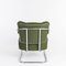 Vintage Bauhaus Sessel aus Grünem Leder, 1930er 5