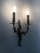 Lámparas de pared de bronce o latón, años 50. Juego de 2, Imagen 2