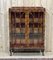 English Chippendale Walnut Display Cabinet, 1930s, Image 1